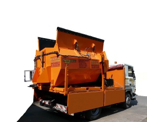 Термос бункер асфальтобетонаThermoasphalt 4000 и 9000 Термос бункер асфальтобетонаThermoasphalt 4000 и 9000
