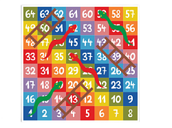 Игра "Лестницы и змеи" 4,1*4,1