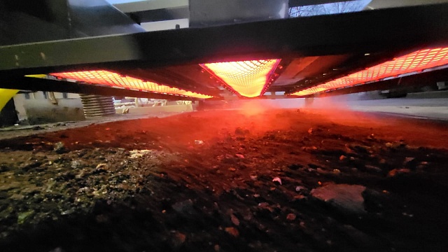 Инфракрасный разогреватель асфальта SP-120 "Оникс"