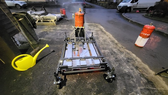 Инфракрасный разогреватель асфальта SP-120 "Оникс"