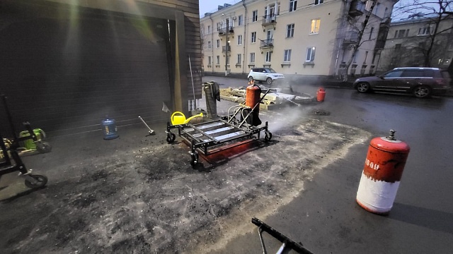 Инфракрасный разогреватель асфальта SP-120 "Оникс"