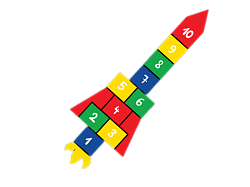 Игра "Ракета" 1,75 * 5,1 м